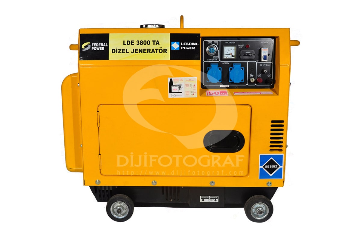 Jeneratör Fotoğraf Çekimi