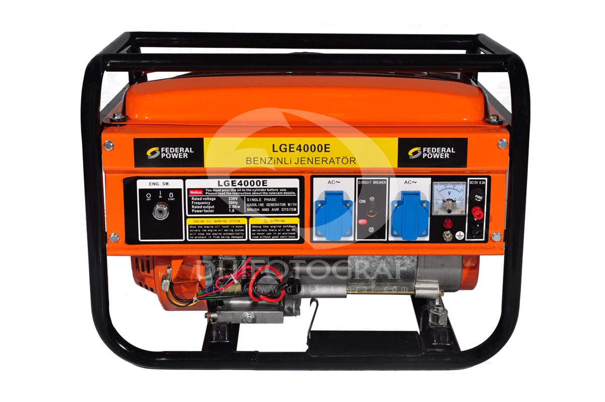 Jeneratör Fotoğraf Çekimi